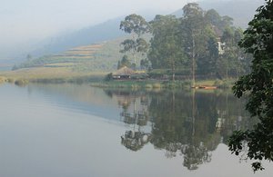 Reflective Lake Bunyoni