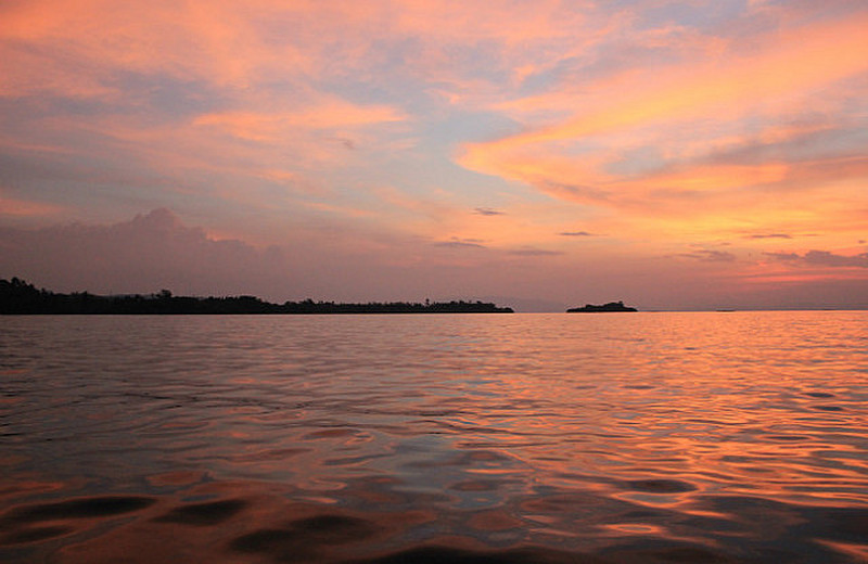 Sunset Lake Kivu