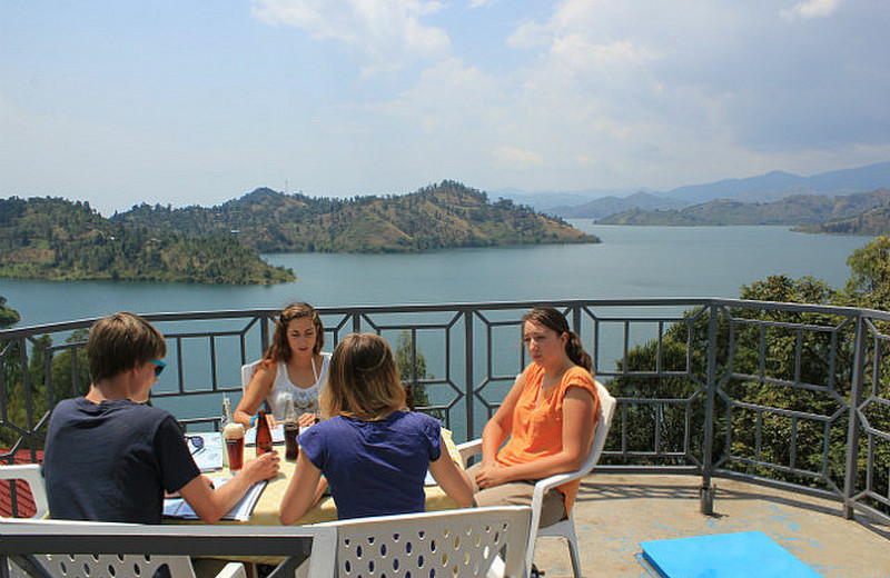 Accommodation View At Lake Kivu