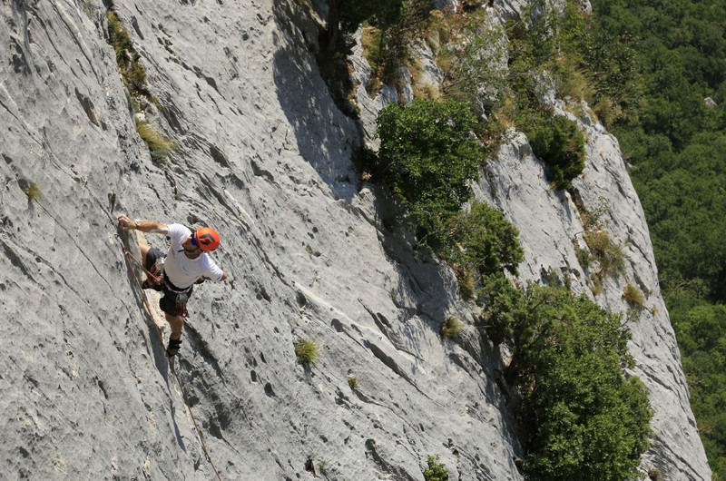 Rock Climbing Gorges Du Verdon