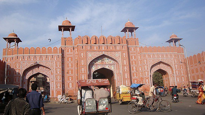 Pink Fort Entrance