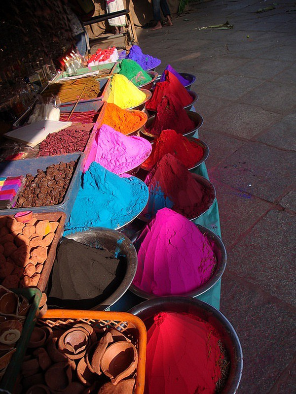 Amazing Colours of Tikka Powder