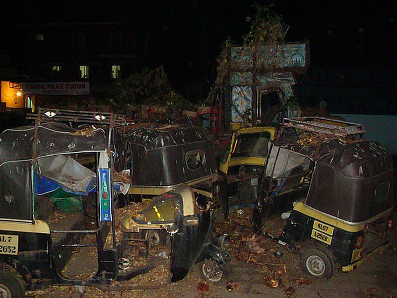 Auto Rickshaw Graveyard