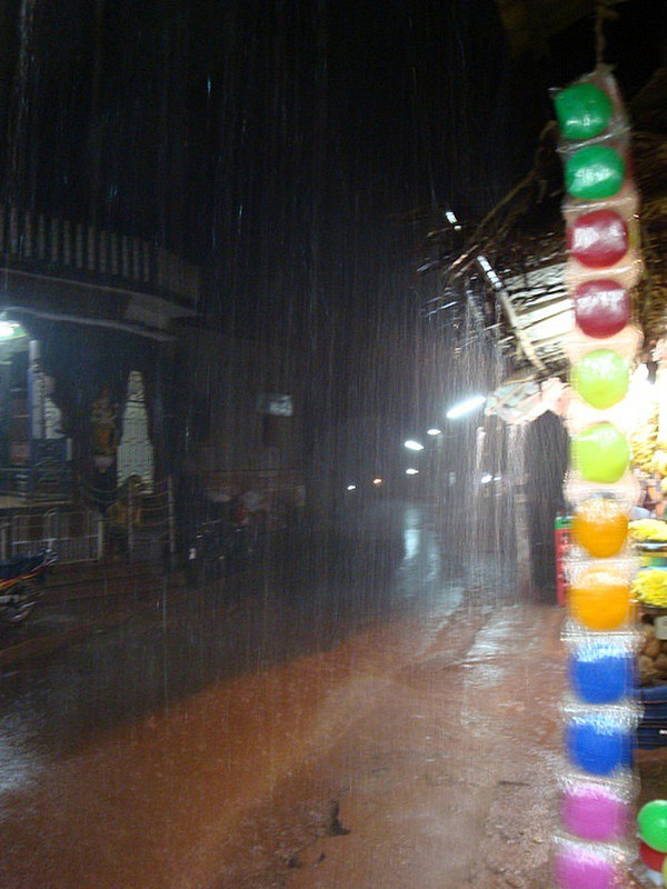 Heavy Rain in Gokarna