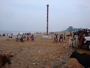 Dirty Gokarna Beach