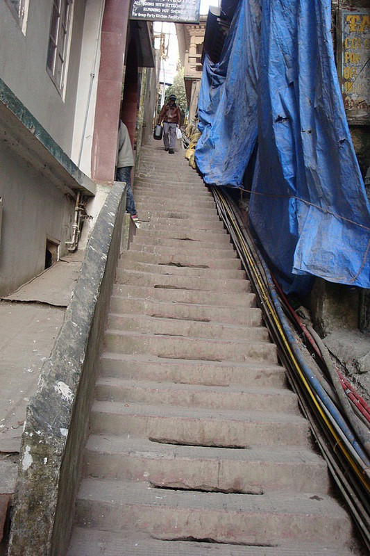 The Steep Steps of Darjeeling