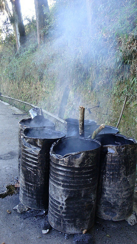 Boiling Tar