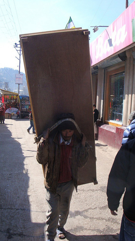 Mode of Moving things in Darjeeling