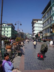 M.G Marg in Gangtok