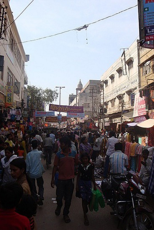 Crowded Varanasi Streets