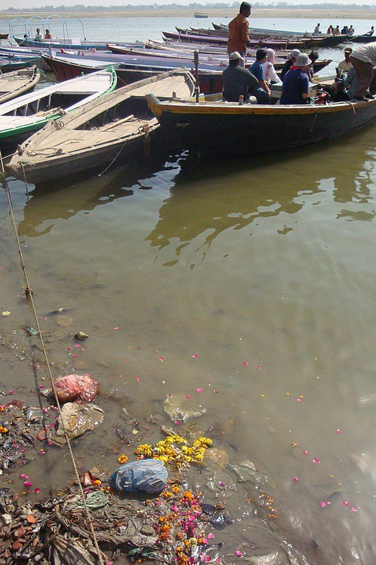 Dirty Ganges Water