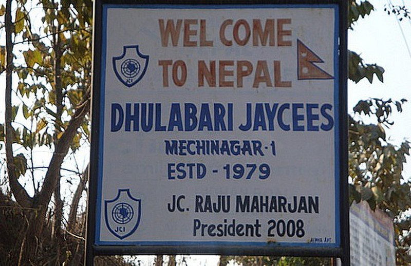 Entering Nepal