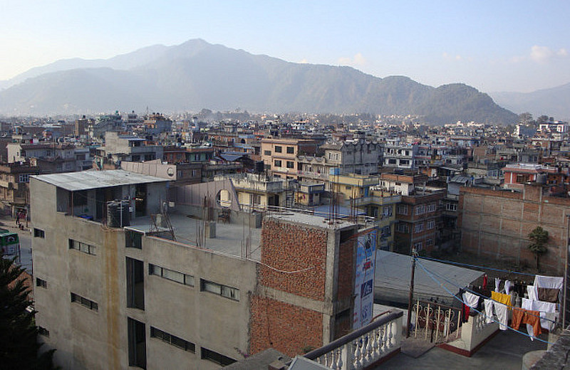 Smoggy Kathmandu