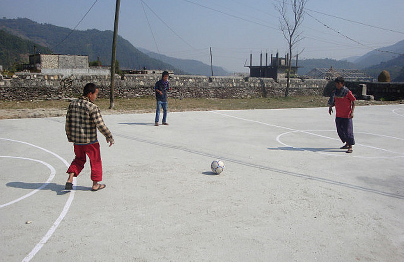 Playing Soccer with Locals