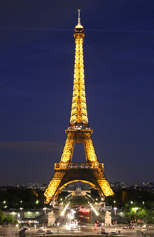 Eiffel At Night