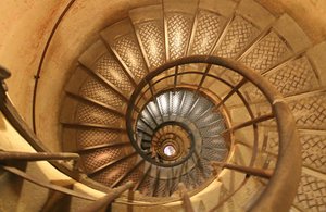Stairs in The Arc De Triomphe