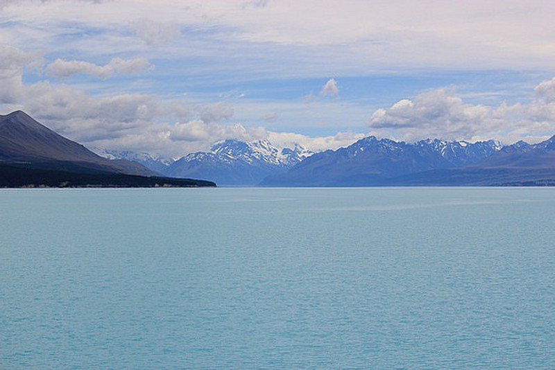Lake Pukaki With Mount Cook 