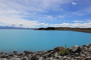 Lake Pukaki Blue Water