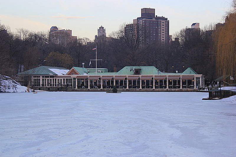 Boat Shed In Central Park