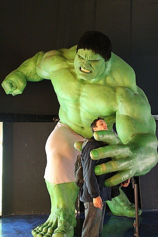 Being Crushed By The Hulk At Madame Tussauds