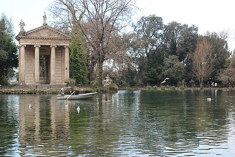 Small Lake Villa Borghese