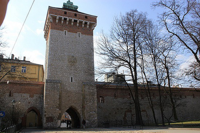 Old Town Wall And Gate
