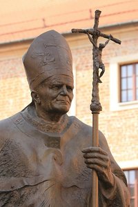 Pope John Paul Statue