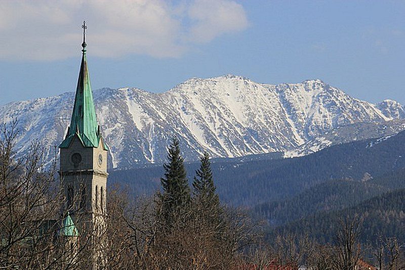 View Of The Tatra Mountains