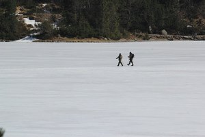 Walking The Frozen Lake