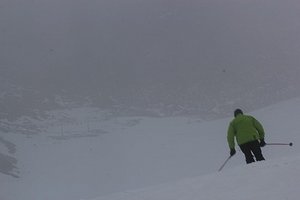Skiers At Kasprowy Wierch