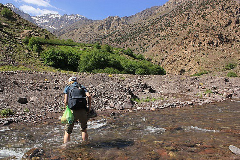 Anna Crossing The River