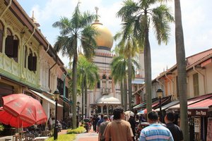 Sultan Mosque From Arab Street