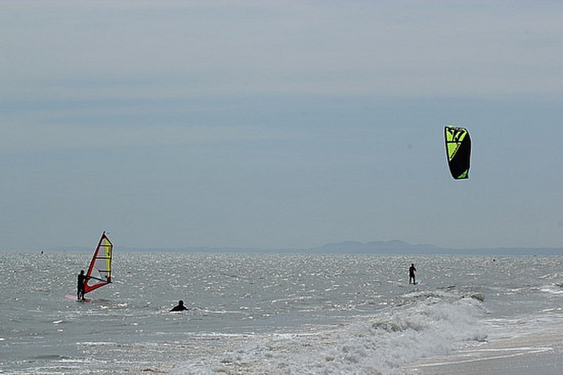 Windsurfing And Kitesurfing