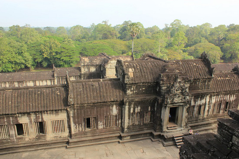 Angkor Wat Temple And Surrounding Landscape