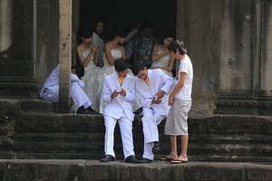 Wedding At Angkor Wat