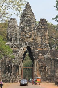 Angkor Thom Gate Entrance