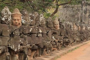 Angkor Thom Gate Entrance