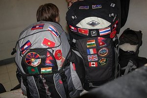 Showing Off Our Stiched Flags