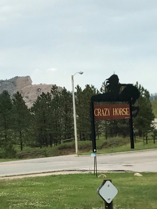 Crazy Horse from the road