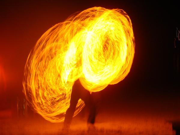 Fire Dancer in Ko-Phangan