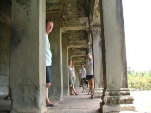 Models at  Ankor Wat