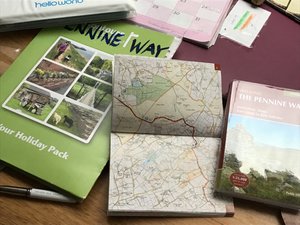 Required reading. Guide book, ordinance maps and accommodation details.