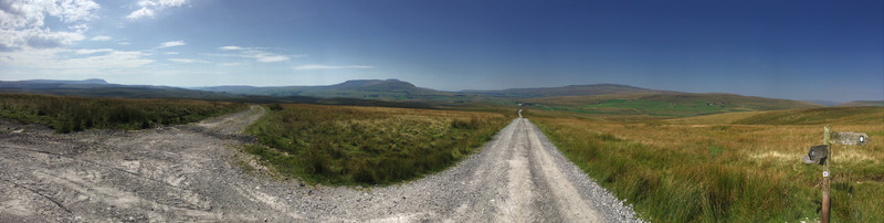 Looked better when I was there. And yes that is Pen-y-Ghent.