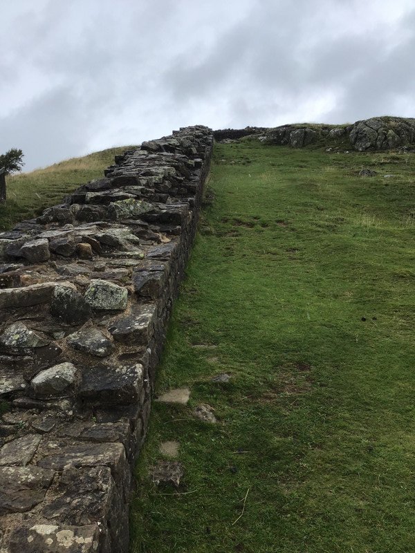 And that’s Hadrian’s Wall.