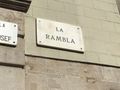 The famous and infamous La Rambla.