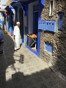 Our guide in Chefchaouen. He spoke 6 languages.