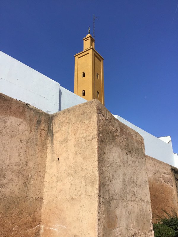 Minor minaret here in Rabat.
