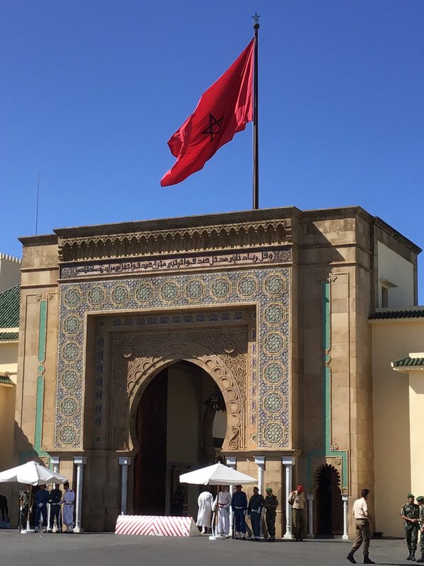 The Palace of the King of Morocco.