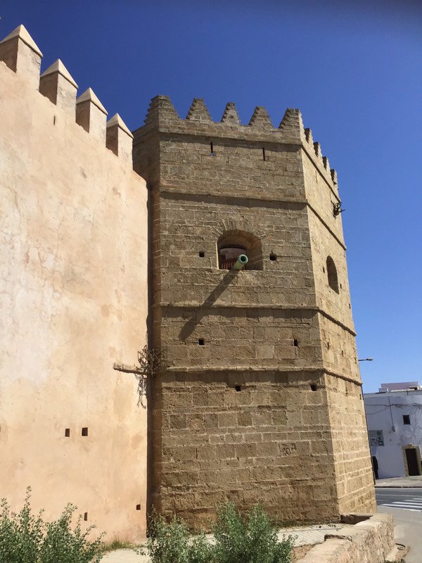 The old port wall, Rabat.