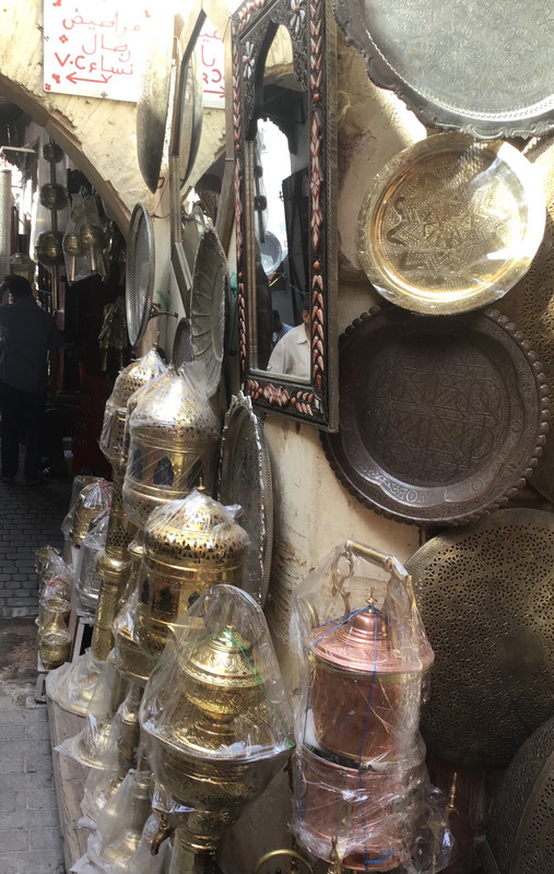 Areas,in the souk are named after the predominant products they sell. Copper, leather, fish, sweets and the like all have souk regions.